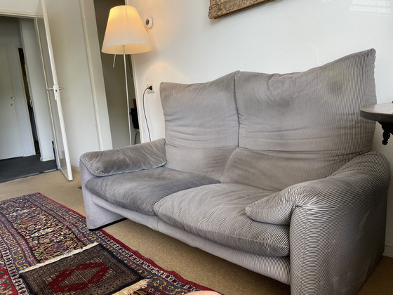 Image 1 of Cassina Maralunga 2zits en stoel