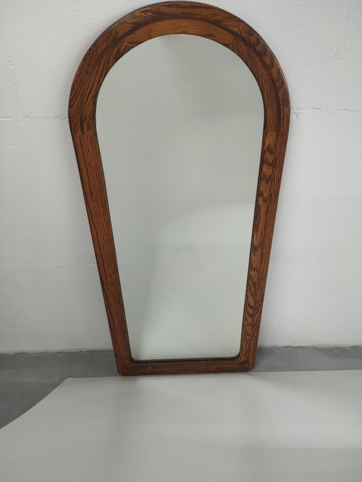 (1m) High vintage 60s wall mirror (Scandinavian style)