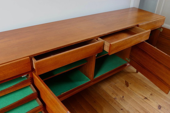 Image 1 of Scandinavian vintage teak sideboard Ib Kofod-Larsen, Denmark 1960