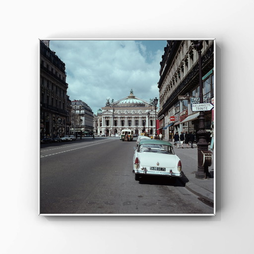 1x mid-century photographer Willem van der Poll – Place Vendôme, Paris, ca. 1960