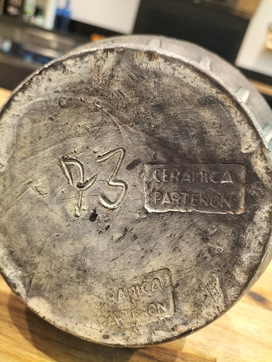 Image 1 of Signed ceramic jug vase