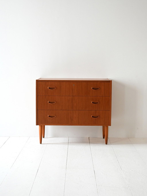 1960s Scandinavian Teak Chest of Drawers