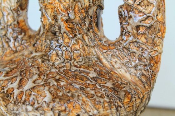 Image 1 of Fat Lava vase Ilkra model 1028 amforavase from the sixties