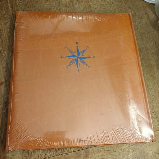 Álbum de fotos de viaje Brepols vintage / Álbum de fotos 'Zona Torride' NUEVO