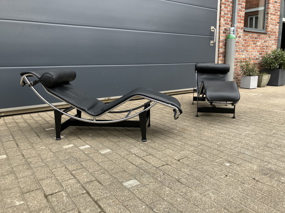 Image 1 of Cassina Le Corbusier LC4 originale nera/cromata, come nuova
