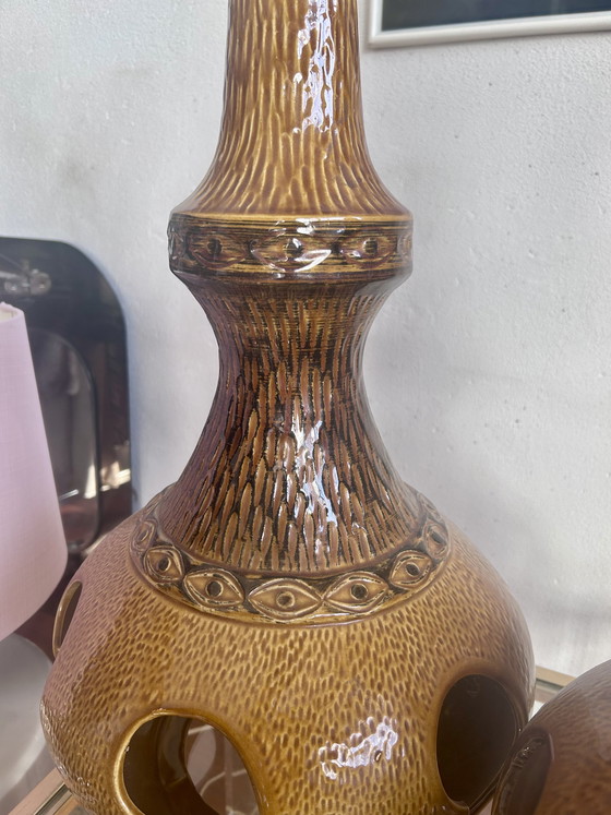 Image 1 of Bay Keramik set of two floor lamps