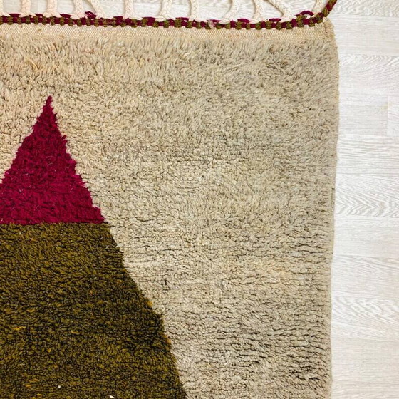 Tapis marocain fait main 250cm x 150cm – Wool, Cotton (photo 5 of 11)