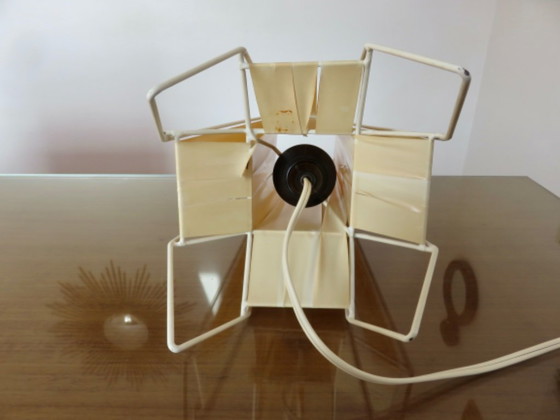 Minimalist lamp by Bengt Johan Gullberg, Sweden, 1950-1960 – Table lamps, Metal, Plastic (photo 11 of 12)