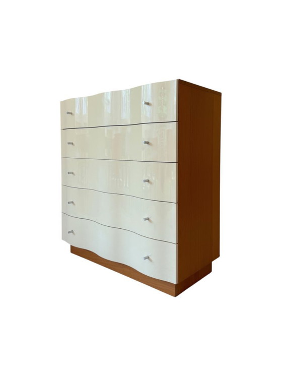 Image 1 of Cassettiera vintage Vajer bianca Tomas Jelinek Ikea