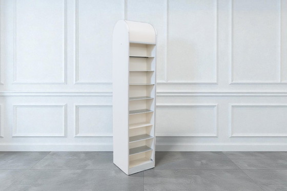 Image 1 of Pastoe FIBER Armadio con ante a rulli trasparenti – Bianco