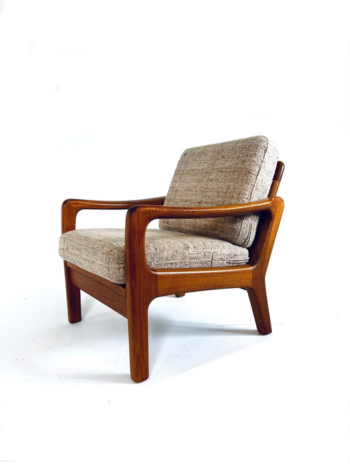 Fauteuil vintage danois en teck, Juul Kristensen '70