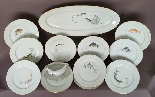 💕Rosenthal G. Thiersch Porcelain 12-Person Service – servies