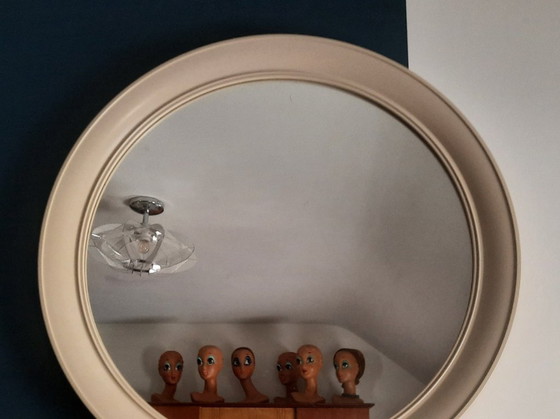 Image 1 of Lot de 2 miroirs ronds vintage Space Age – années 1970
