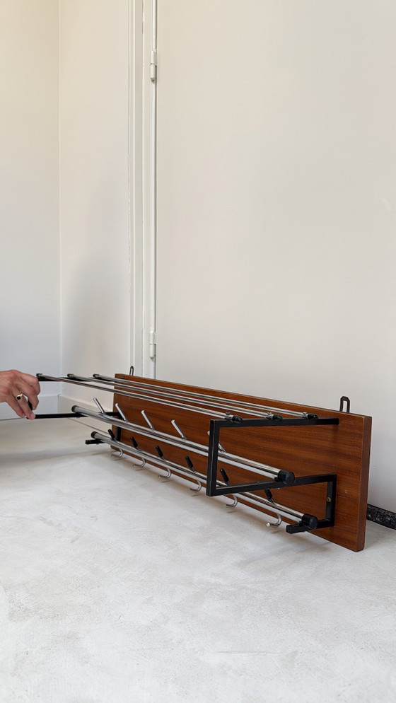 Image 1 of Mid-Century design coat rack from the 1960s