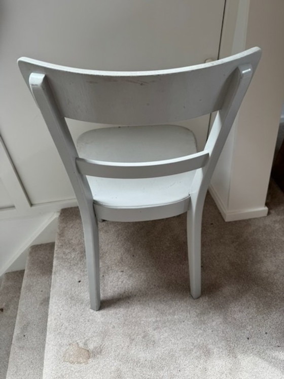 Set van 8 originele vintage Horenglarus stoelen – Zwitsers design – Horgenglarus, Eetkamerstoelen, Wood (photo 7 of 29)