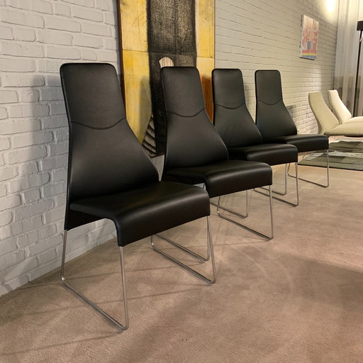 Sedia da pranzo B&B Italia Lazy (set da 4)