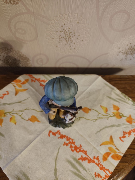 Vintage porcelain figurine, Decorative Objects, Blue (photo 4 of 6)
