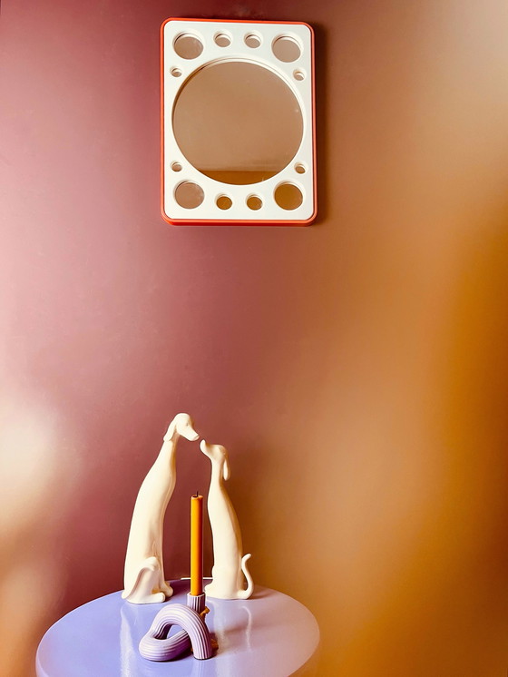 Image 1 of Unieke Space Age “planeten” spiegel