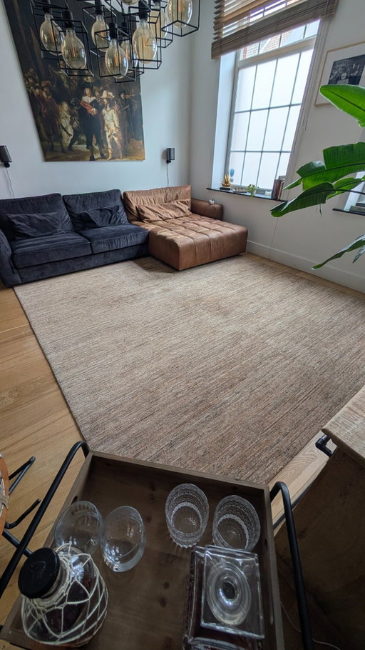 Alfombra exclusiva Sagarmatha Real de Nepal, anudada a mano – 300 x 400 cm