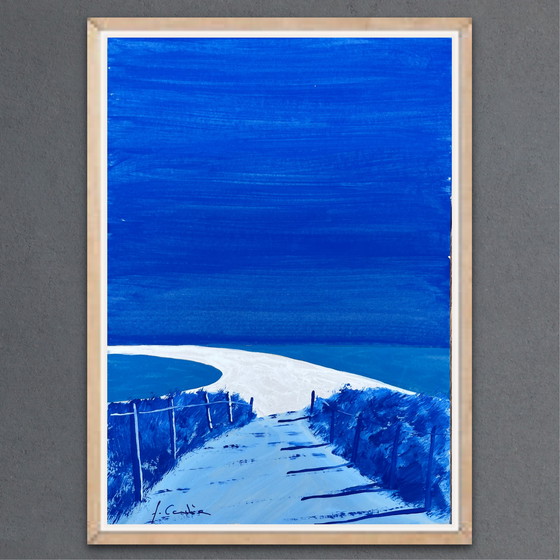Image 1 of Artist's sketch 21x15cm "Les Glénan"