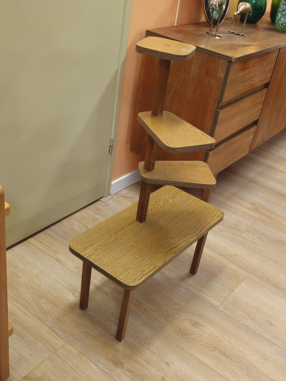 Image 1 of Vintage Formica Plantentafeltje Plantentafel Bijzettafel