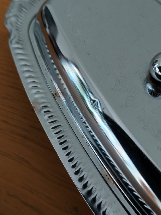 Image 1 of Mantequera antigua de aluminio