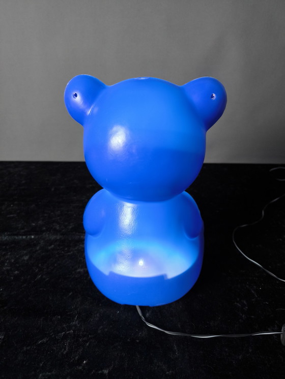 Image 1 of Lampe de table vintage ours en plastique