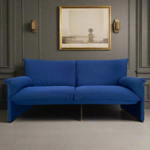 Cassina Palmaria 2-Seater Sofa Design Vico Magistretti