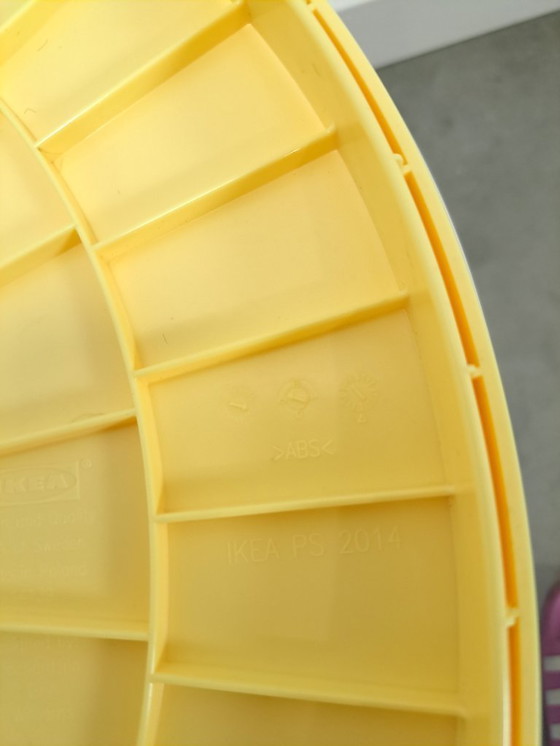 Image 1 of Ikea PS 2014 colored plastic storage table Richardson