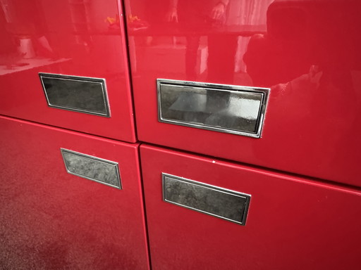 Cabinet Kronos High Gloss Red
