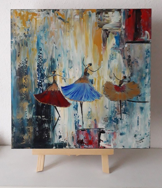 Image 1 of Painting "Ballerina"