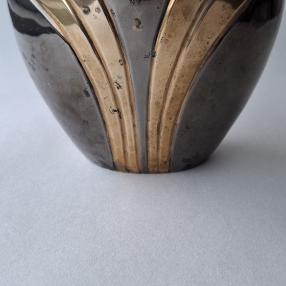 Image 1 of Art Deco Vase – WMF Ikora – 1930s Dinanderie