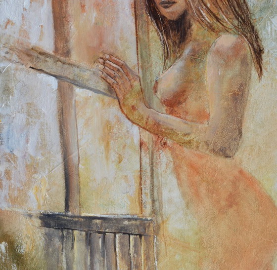 Image 1 of Kate at her window