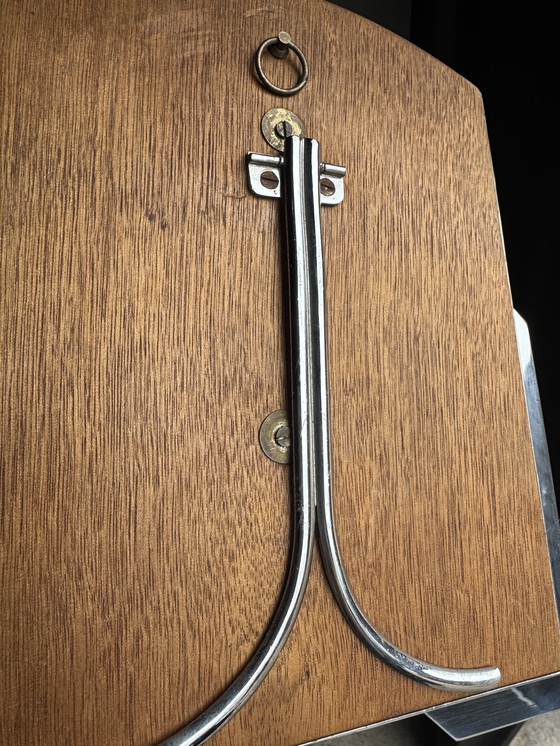 Image 1 of Icona cromata, bachelite e bronzo Art Déco