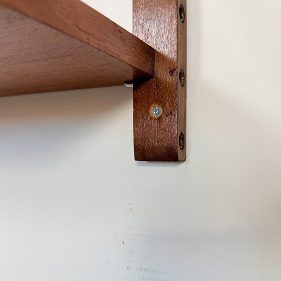 Scaffale da parete modulare in teak Preben Sørensen PS System – Design danese anni '60 – Scaffali a muro (photo 13 of 13)