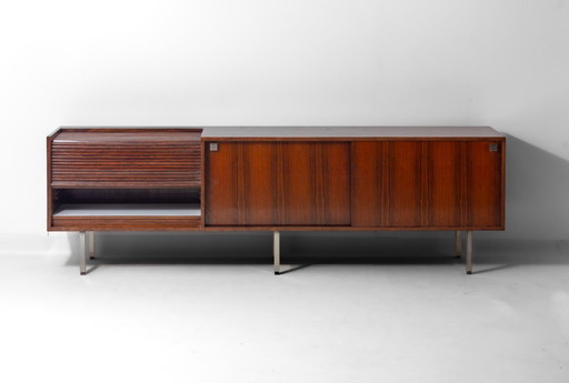 Mobile da toeletta / bar della metà del secolo in teak van Belform, 1960