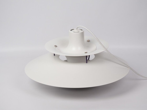Dänische PH 5 Hängelampe von Poul Henningsen, Louis Poulsen, 1958 – Pendelleuchten, Aluminium (photo 5 of 11)