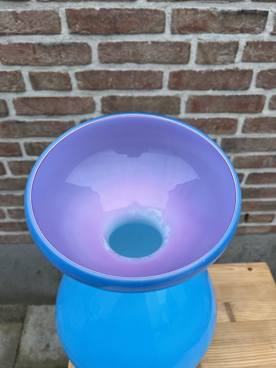 Image 1 of Vintage large space age Murano vase