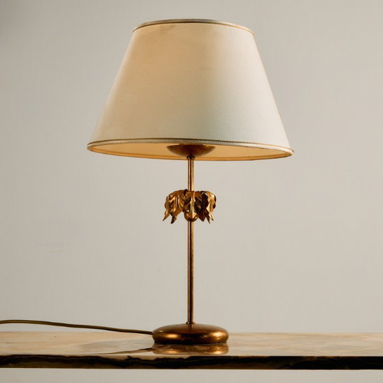 Image 1 of MK11245 Gold-painted table lamp