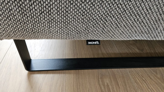 Image 1 of Beautiful light gray corner sofa from Montel (1.5 years old)