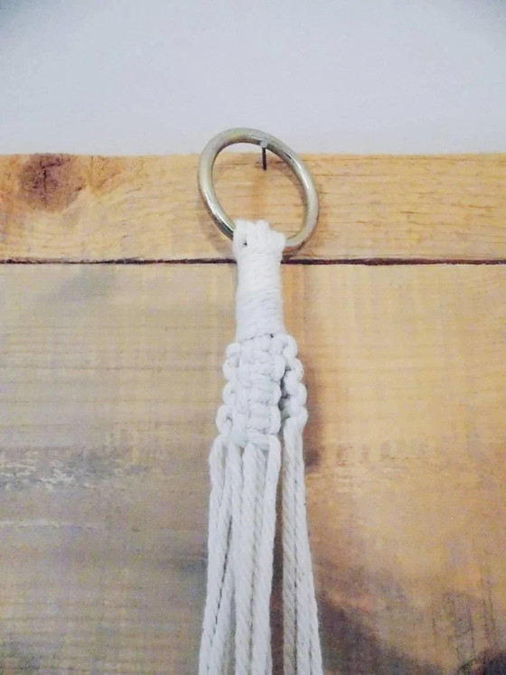Crochet Plant Hanger – Plant table, Bohemian (photo 9 of 9)