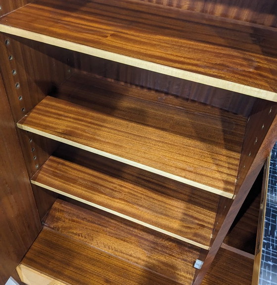 Image 1 of Tweekleurig highboard, jaren 50