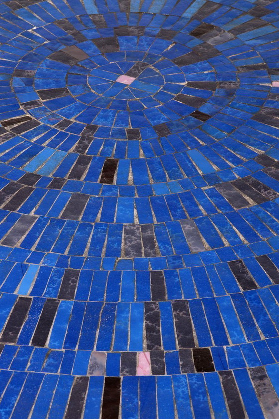 Image 1 of Salontafel van Berthold Müller Oerlinghausen voor Berthold Müller Mosaikwerkstätten, jaren 60 