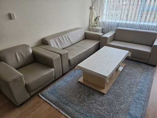 Set completo di divani da 3 pezzi in buone condizioni