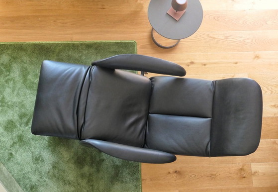 Image 1 of Jori Symphony Lounge/Relax chair in black premium leather