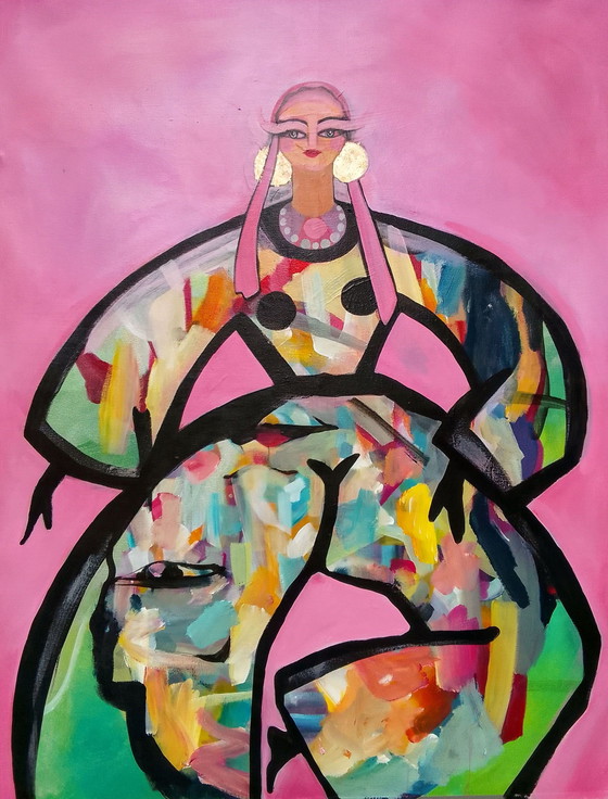 Acrylic painting #suite 70x90cm – joart, Paintings & Drawings, Canvas (photo 10 of 15)