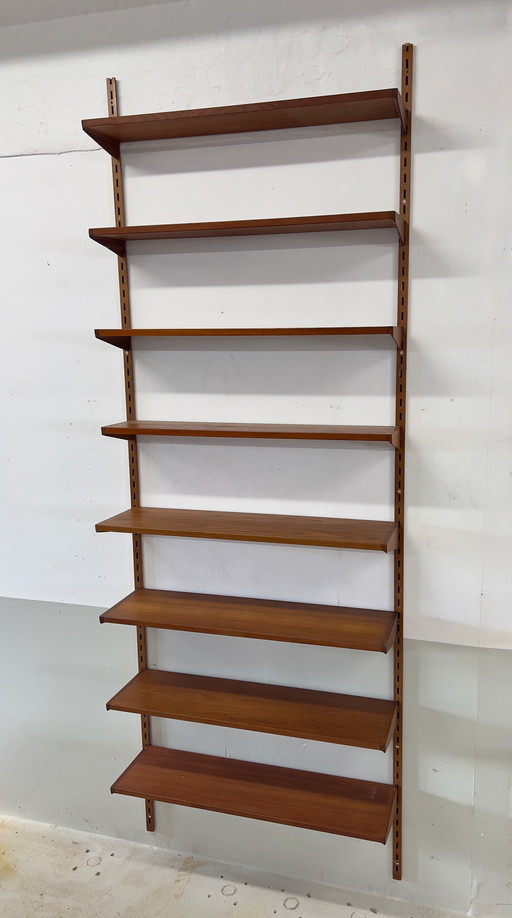 Kai Kristiansen Teak Shelving System, Felballes Møbler.