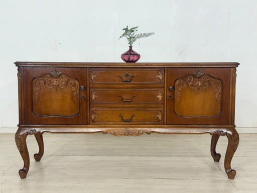 Chippendale Sideboard Commode Buffet Armoire de salon Vintage
