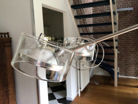 Image 1 of English design pendant lamp with four glass shades