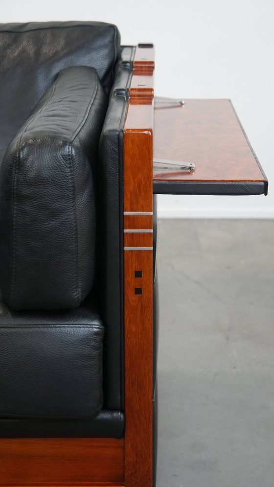 Image 1 of Art Deco Schuitema 2.5 seater design sofa model Baldwin from the Decoforma series with folding tops